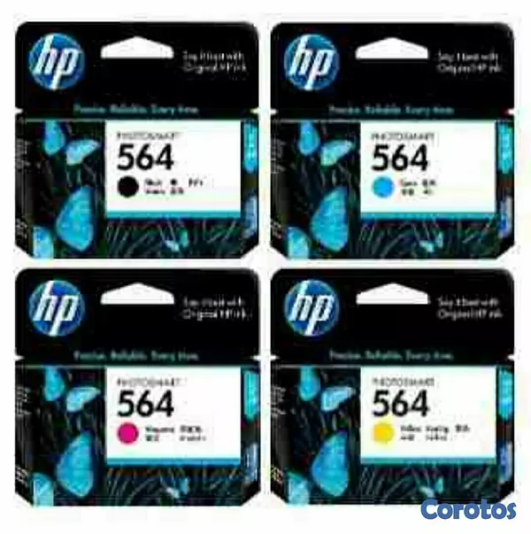 impresoras y scanners - CARTUCHO HP 564 EN TODO LOS COLORES NK CARTRIDGE P/PHOTOSMART PLUS