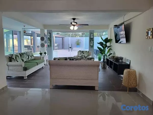 casas vacacionales y villas - Villa Amueblada en Juan Dolio  2