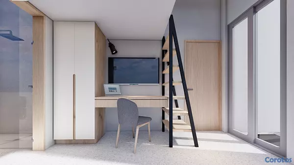 apartamentos - Estudio Tipo Loft En Torre Moderna De Ensanche Naco 4