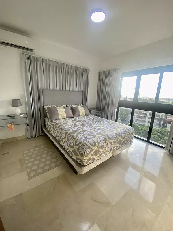 apartamentos - moderno apartamento amueblado en Santiago de renta  3