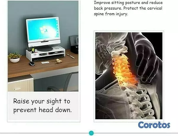 decoración y accesorios - ESTANTE PARA PC Y MONITOR  4
