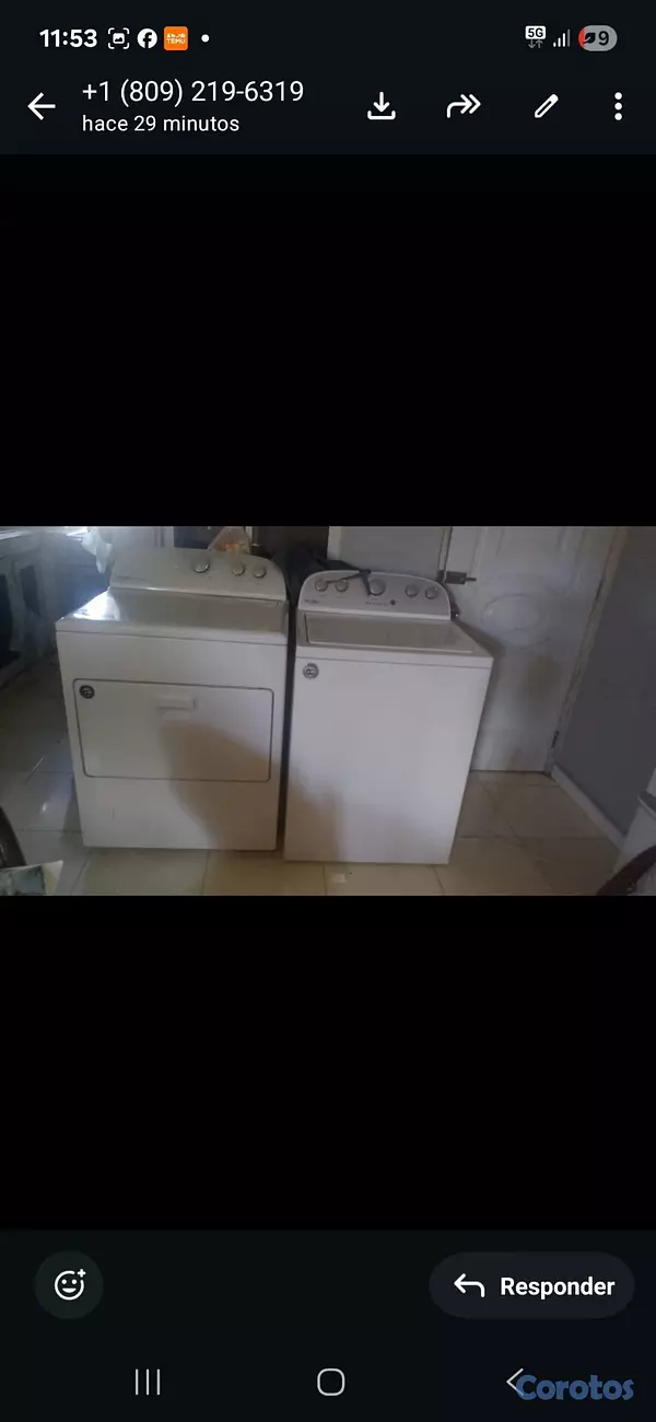 electrodomesticos - Lavadora q hace todo de gas sale la ropa seca solo 4