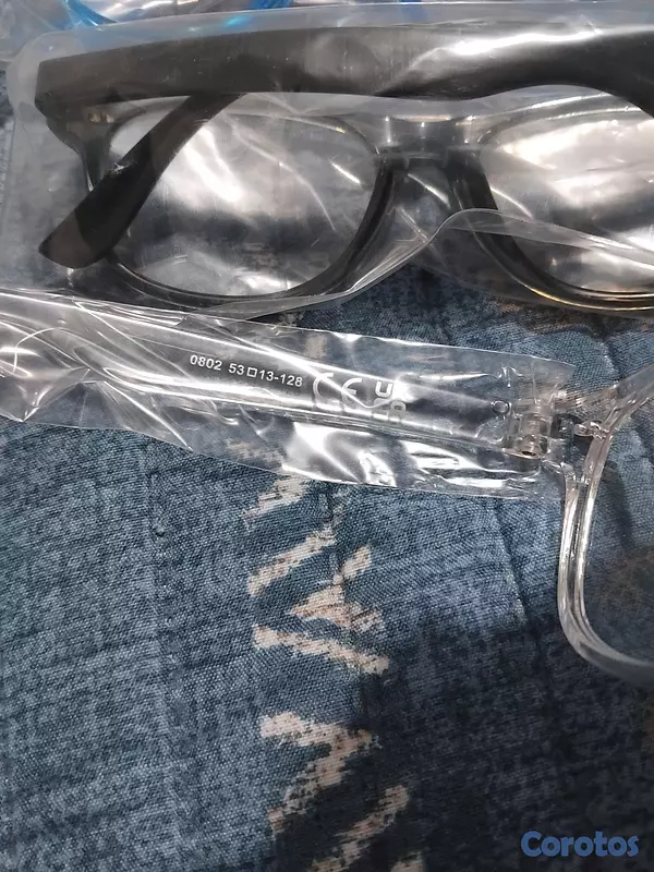 accesorios - Lentes para niños set de 3 azul negro y transparente nuevos para niños 4