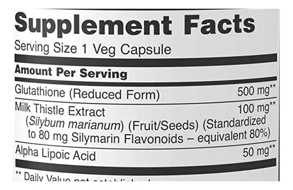 Salud y Equipamiento Médico - Glutation 30 Cap 500 Mg Now 2