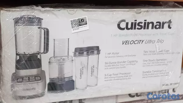 electrodomesticos - Licuadora velocity trio, licuadora procesador alim 1