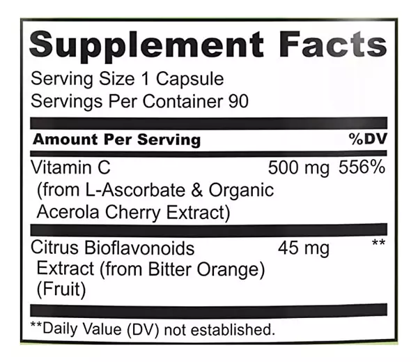 Salud y Equipamiento Médico - Vitamina C 500mg 90cap Naturel - U - Unidad A $2948 2