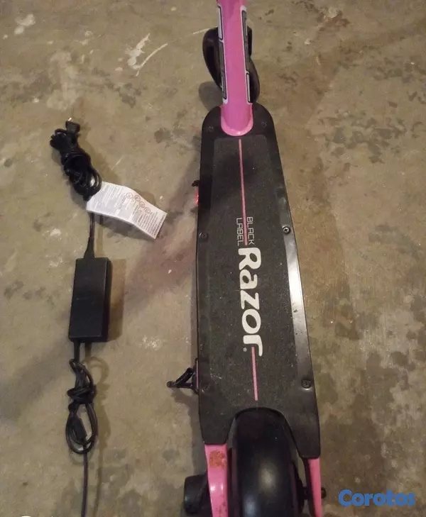 bicicletas y accesorios - Patineta Electrica razor scooter E90 Rosada usada como nueva 3