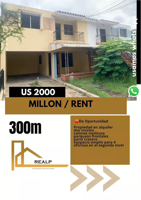 casas - Propiedad comercial en alquiler  1