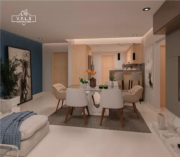 apartamentos - TORRE DE APART EN ENSANCHE OZAMA CON VISTA AL Mar 2