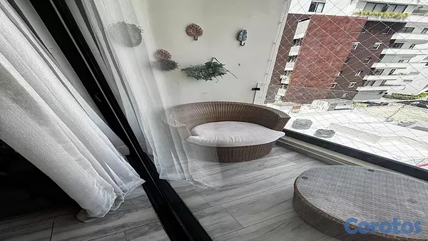 apartamentos - Alquiler de Apartamento amueblado de 2 Habitaciónes en el sector de Serralles. 3