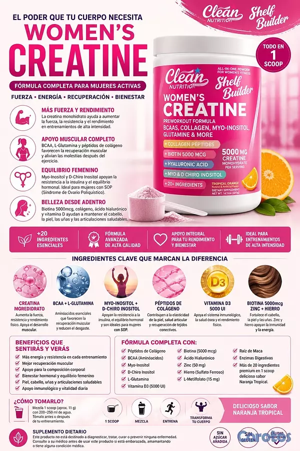Salud y Equipamiento Médico - Todo tipo de suplementos y vitaminas: magnesio,probióticos,aminoácidos, creatina 4