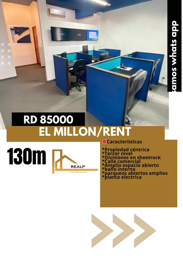 oficinas y locales comerciales - Local comercial en el millon 1