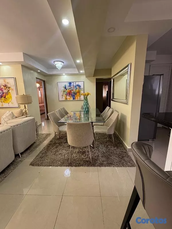apartamentos - venta de apartamento con piscina en la autopista de san isidro prado oriental  4