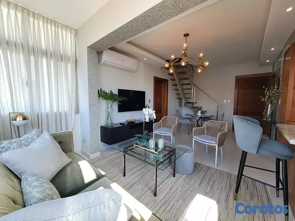 penthouses - Mini-Penthouse con terraza amueblado, Los Cacicazgos
AMUEBLADO
US$ 1,250 3