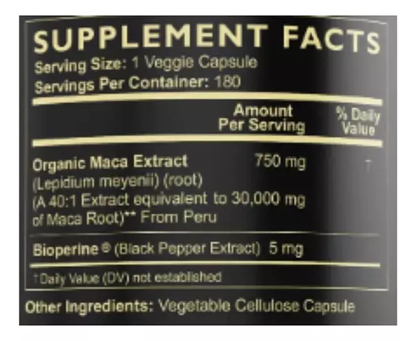 Salud y Equipamiento Médico - Mother Nature - Maca 60caps - Unid - Unidad A $1527 2