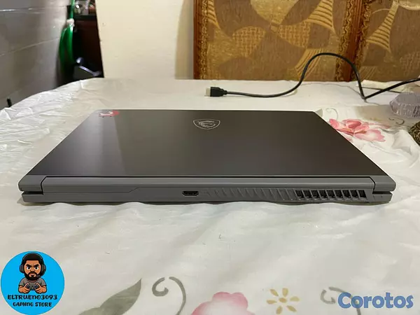 computadoras y laptops - Laptop gaming MSI THIN 15, I5 13TH, RTX 4050, 16GB 3