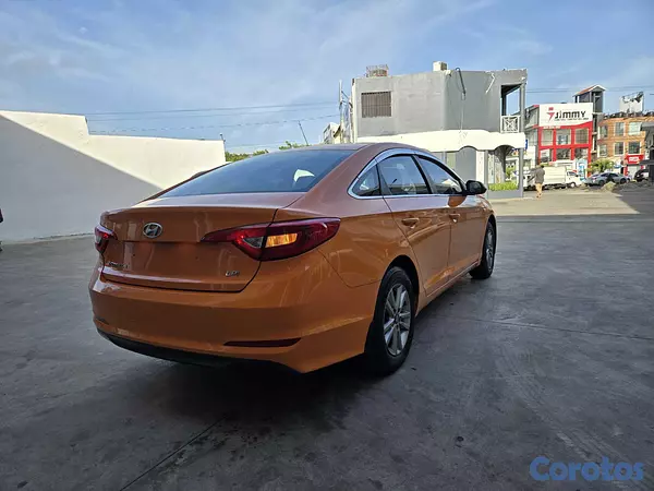 carros - HYUNDAI SONATA LF 2018 NARANJA  8