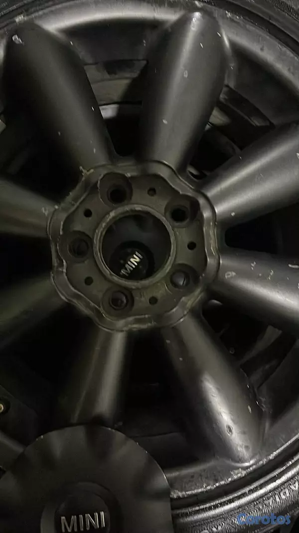 repuestos - Juego de Aros con gomas de mini cooper 2011 negros 5x120 número 18 7