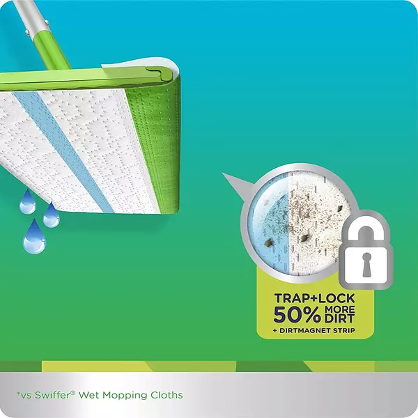 Salud y Equipamiento Médico - Swiffer Sweeper Dry + Wet - Juego De Limpieza 19 Recambios 5