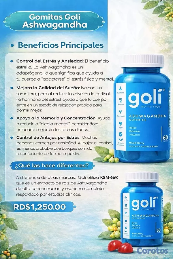salud y belleza -  ✨ Golis disponibles ✨
Tenemos diferentes Golis vitamínicas  2