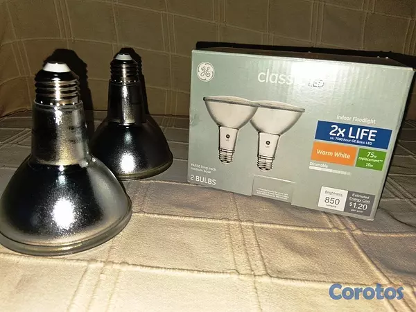 herramientas, jardines y exterior - Bombillas LED General Electric Classic de cuello l 5