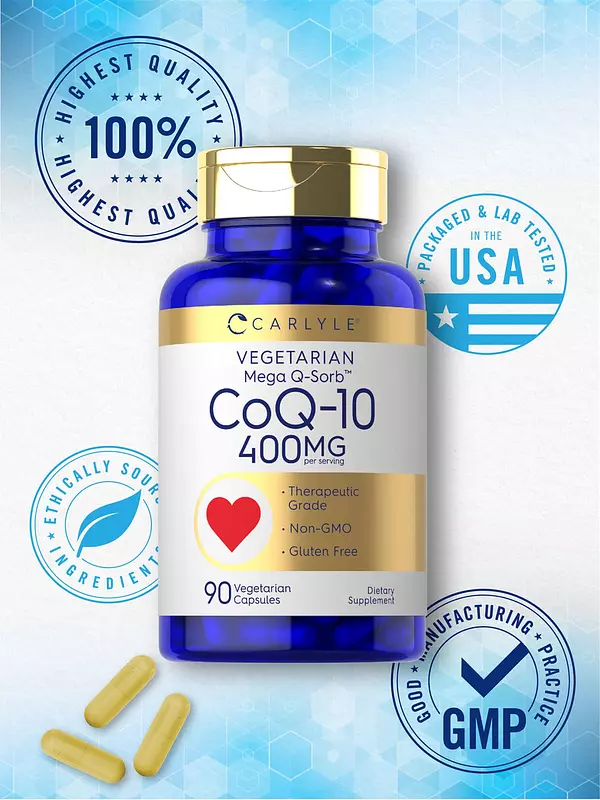 Salud y Equipamiento Médico - Carlyle Coq10 400mg 6