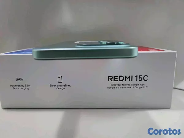 celulares y tabletas - disponible cel REDMI15c 256GB y 8GB memoria ram precio 8500 negociable  5