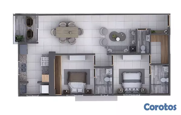 apartamentos - Apartamentos en el Millon de 2 y 3 habitaciones  6