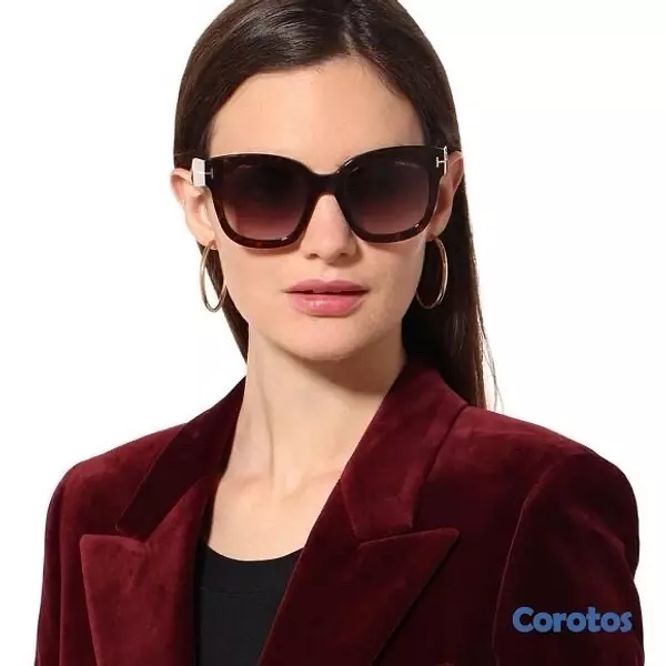 joyas, relojes y accesorios - Lentes para mujer Tom Ford Beatrix-02 (TF613) Negros 8
