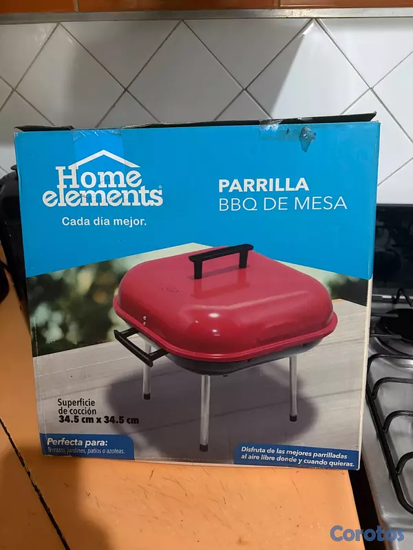 herramientas, jardines y exterior - Parrilla de Mesa  3
