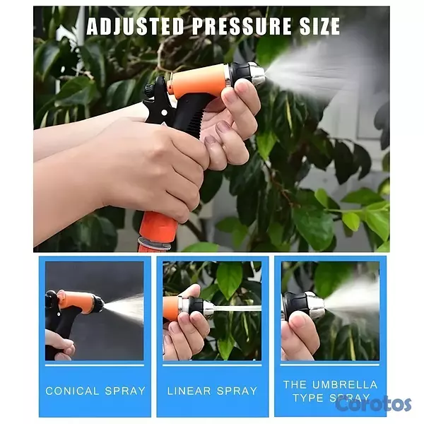 herramientas, jardines y exterior - Bomba de Agua Portátil 12V Auto Hidrolavadora Mang 4