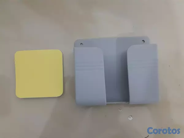 otros electronicos - Soporte de teléfono adhesivo para pared con gancho y agujero de carga. 7