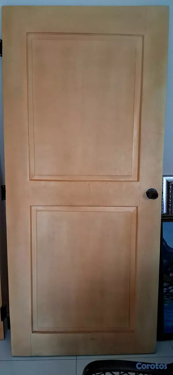 muebles y colchones - Puertas de caoba  3