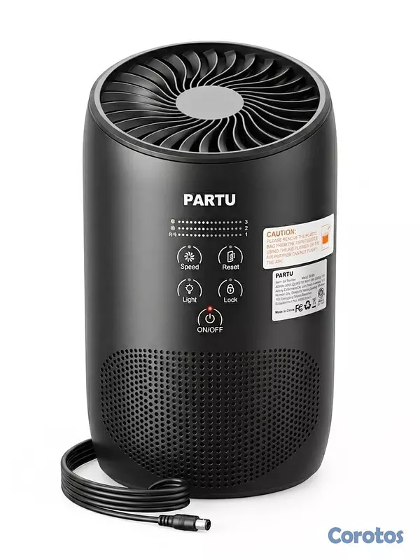 electrodomesticos - Purificador de Aire Partu BS-03 Compacto Usado com 1
