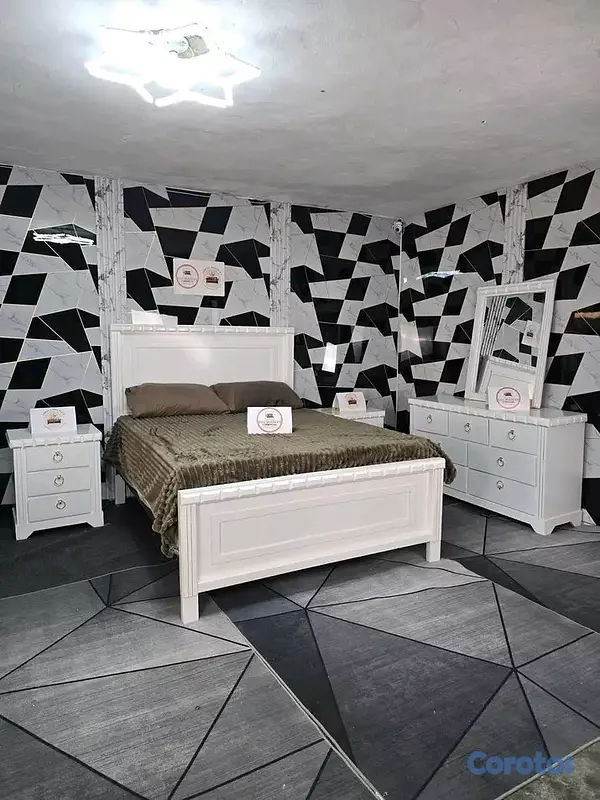 muebles y colchones - Juego de habitación pirámide completo con. Su colc 9
