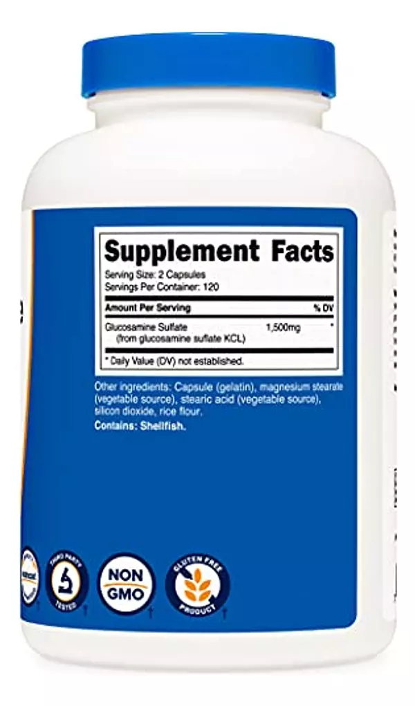 Salud y Equipamiento Médico - Sulfato De Glucosamina 750 Mg 6