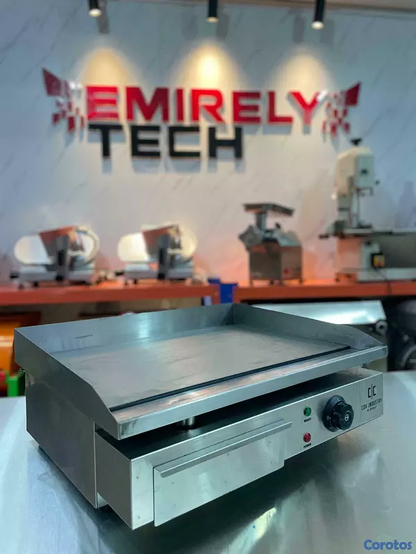 equipos profesionales - Plancha electrica de cocina comercial parrilla ele 9
