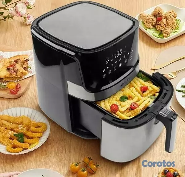 electrodomesticos - Freidora de aires air fryer digital de 8 litros smart wifi y app tuya smart  3