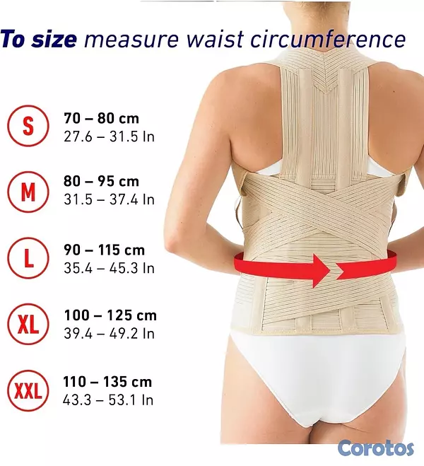 Salud y Equipamiento Médico - Faja corrector postura de espalda y soporte, alivia dolor de espalda 5