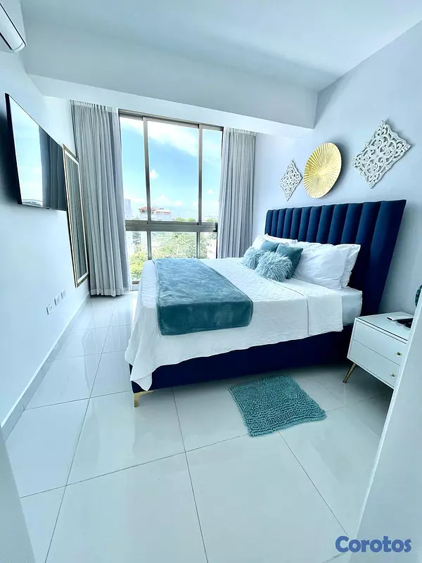 apartamentos - Apartamento amueblado de 1 hab en Urb. Real  6