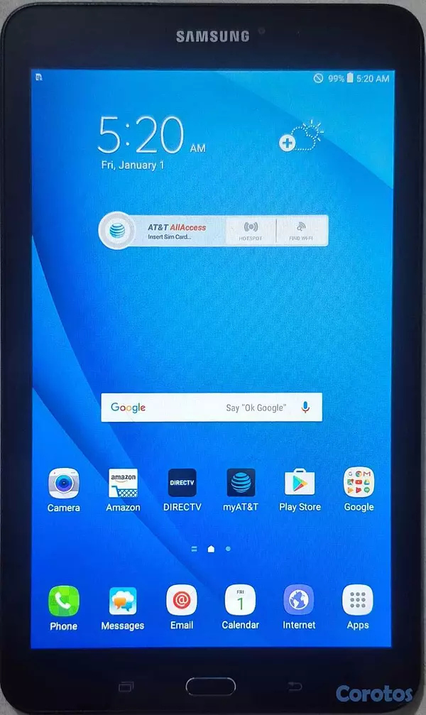 celulares y tabletas - Tableta Samsung Galaxy Tab E de 8 pulgadas 3