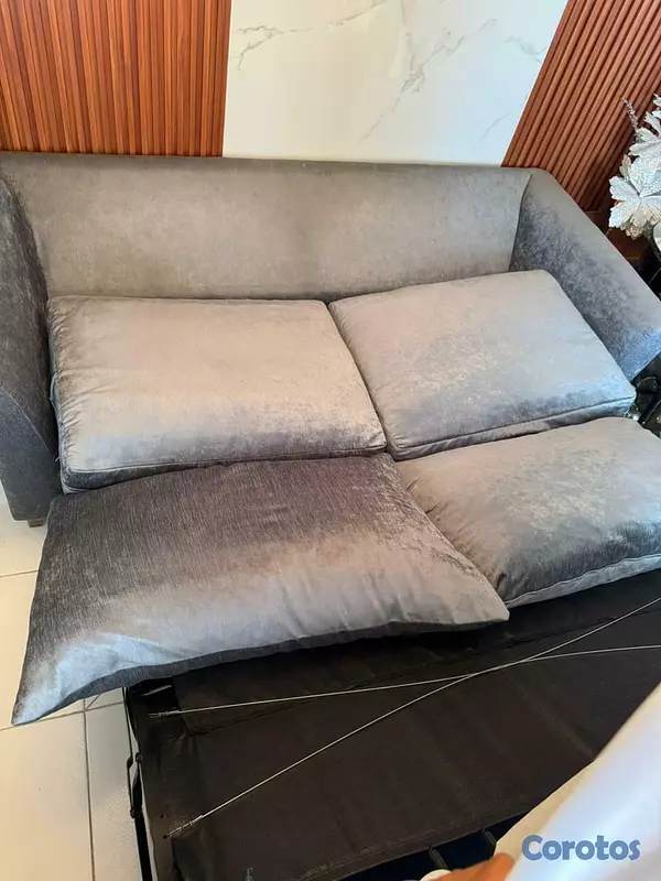 muebles y colchones - Sofá Cama Moderno 2 en 1 – PRECIO NEGOCIABLE  3