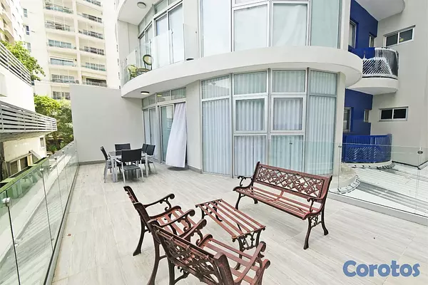apartamentos - Apartamento  Alquiler Totalmente Amueblado Piatini 9