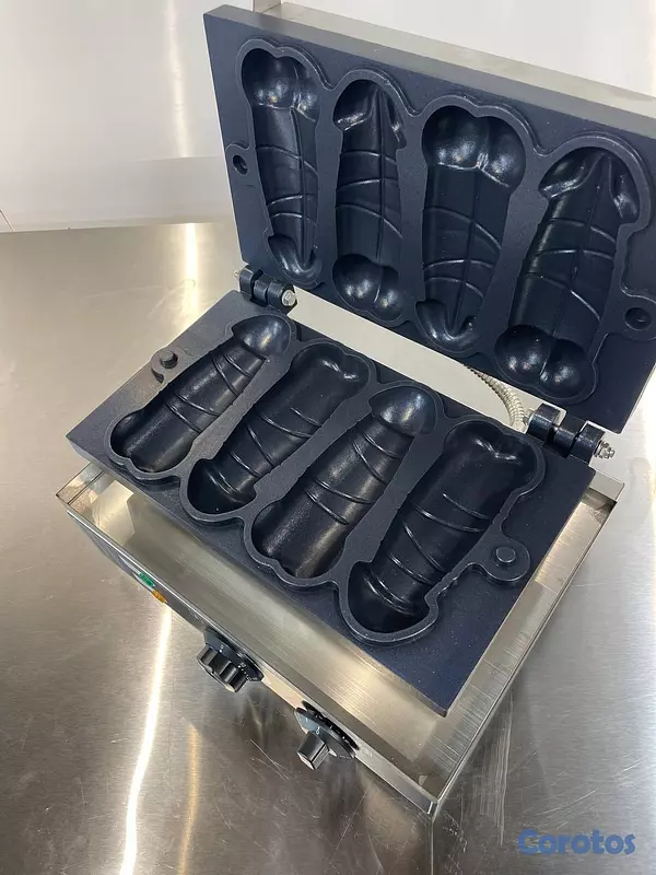 equipos profesionales - Wafflera tematica con capacidad para 4 piezas  8