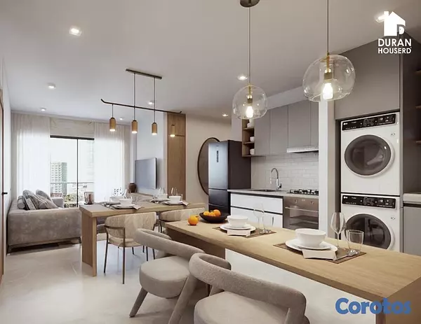 apartamentos - venta de apartamentos con piscina en la ciudad Juan Bosh Santo Domingo este  9