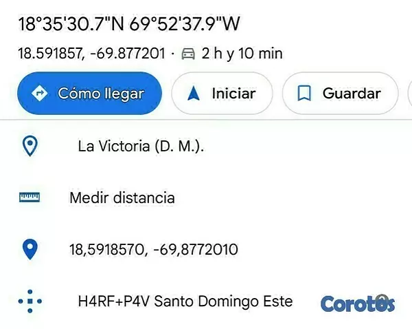solares y terrenos - Dos terrenos contiguos de 135m cada uno total 270m santo domingo este. 1
