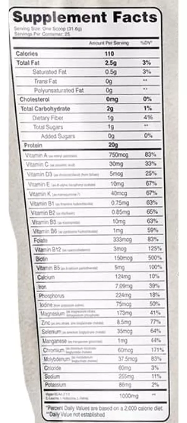 Salud y Equipamiento Médico - Proteina Vegana 790g Chocolate 2