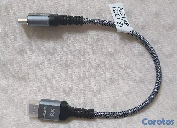 otros electronicos - variedad de cables hdmi y Displayport 2.1 nuevo, estoy en las caobas  20