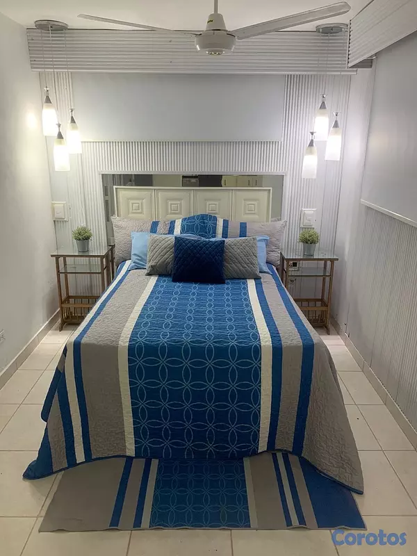 apartamentos - ESTUDIO AMUEBLADO, CON AIRE ACON,WIFI,TELE CABLE,INTERCOM, TERRAZA COMÚN,  6