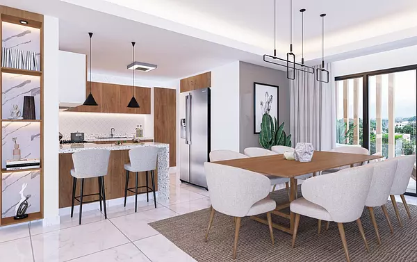 apartamentos - Apartamentos Nuevos con Lujo Moderno - Santiago 3